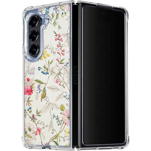 Wildflowers by William Kilburn Galaxy Z Fold5 5G Clear Case